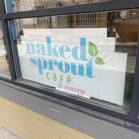   at Naked Sprout Juice Bar Cafe in Whistler