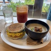   at Naked Sprout Juice Bar Cafe in Whistler