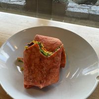 Tofu wrap  at Naked Sprout Juice Bar Cafe in Whistler