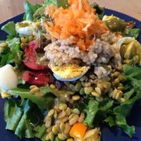 my creation  at Naked Sprout Juice Bar Cafe in Whistler