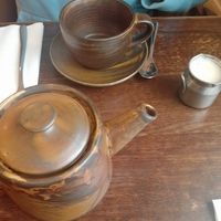 Tea with alternative milk at The Maple in Bristol