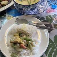 Green Curry  at Zaap Spicys in Phuket
