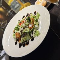 Green salad  at Bistro 18 in Vilnius