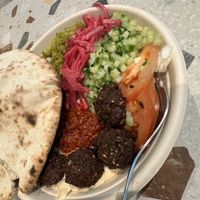   at Ta'ameya Falafel - Gallerian in Stockholm