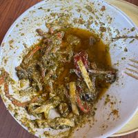 to show how much oil was in the pasta at DiPisa in Boyaca