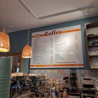 Menu at Coffea in Schleswig