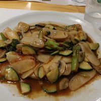 gnocchi riso, verdure e agrodolce at Wang in Perugia