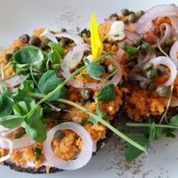 the bagel at Doug McNish Public Kitchen in Toronto