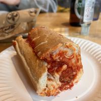Meatball po’boy  at One More Pie in New Orleans