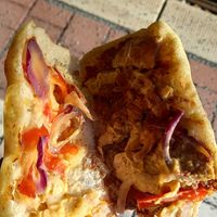 hot sandwich plant-based chicken 4,80€ #Veganuary at backWERK - Kassel - Bhf Kassel-Wilhelmshöhe in Kassel