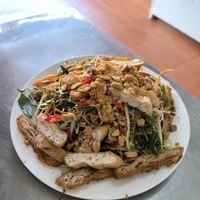 Banana blossom salad at Ha Pham Vietnamese Restaurant in Pakse