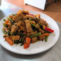 Tofu at Ha Pham Vietnamese Restaurant in Pakse