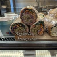 falafel wrap at Trevligt Fik in Borlange