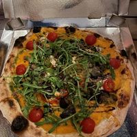 Pizza veganina   at Chez Louisa in Fort-de-france