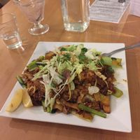 Noodle dish at Malaysian Chapter in Belconnen