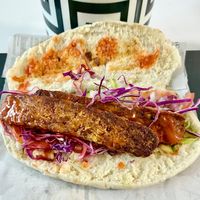 Vegan kebab at Saylor's in Dubai