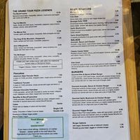 Menu at Just One More Bike in Horncastle