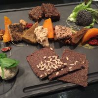 Homemade nut cheese plate from 42 Degres at 42 Degrés in Paris