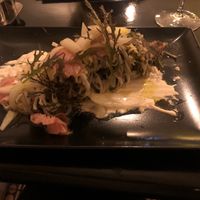 Konjac & wakame noodles at 42 Degrés in Paris