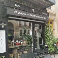 The outside at 42 Degrés in Paris