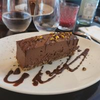 Chocolate cake at 42 Degrés in Paris