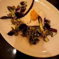 Asparagus, "egg" at 42 Degrés in Paris