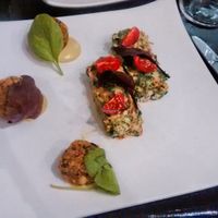 Main dish at 42 Degrés in Paris