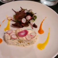 Raw creamy cheese at 42 Degrés in Paris