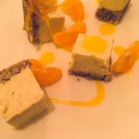 Clementine cheesecake at 42 Degrés in Paris