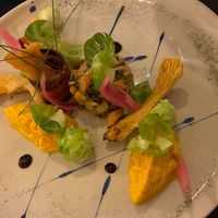 Brussels sprouts & chanterelles at 42 Degrés in Paris