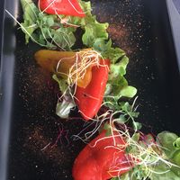 Piquillos/guacamole at 42 Degrés in Paris