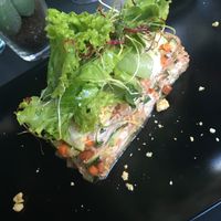 Zucchini lasagna at 42 Degrés in Paris