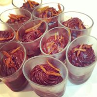 Raw Chocolate mousse at 42 Degrés in Paris