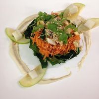 Raw Vietnamese Salad at 42 Degrés in Paris