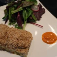 Raw lasagna at 42 Degrés in Paris