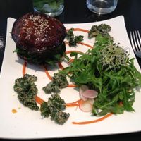 this burger is the best at 42 Degrés in Paris