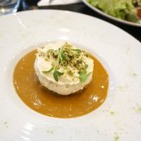 Parmentier de panais au poivre fumé at 42 Degrés in Paris