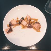 passion fruit cheese cake at 42 Degrés in Paris