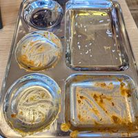 Vegan Thali at Manjeera - Food Stall in Pontypridd