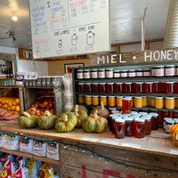Store interior (produce/products change)  at La Fleur Du Pommier Ltee in Cocagne