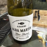 Vegan Albariño-blooming lovely  at Restaurante Matías Locanda in Sarria