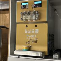 Vegan ice cream options  at Yolé in East London