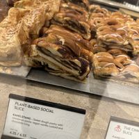 Vegan options  at Ole & Steen - Canary Wharf in East London