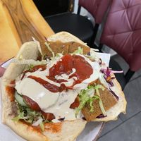 Seitan Kebab  at Idris in Leipzig