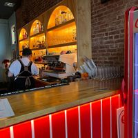 Bar area at Shahar in Louisville