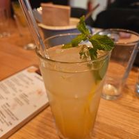 Hausgemachter Eistee at Weidenkantine in Hamburg