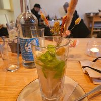 Frischer Ingwertee at Weidenkantine in Hamburg