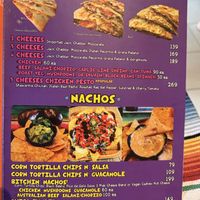 2026 menu  at Tito's Bitchin' Burritos & Sourdough Pizzas in Koh Samui