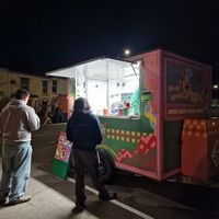 Cute little truck at Chim Chim in Norwich
