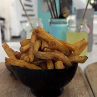 Sweet potato fries at Holy Dumpling! in Colombo